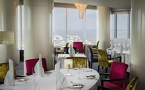 Swissotel Talllinn Viiden tähden  hotellimatka Tallinna ravintola nakyma ABC matkatoimisto