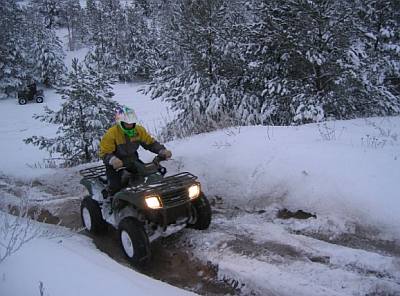 ATV Safari Mönkijä matkat ohjelmaa talvella ABCmatkatoimisto