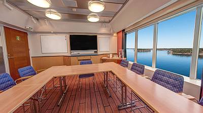 Kokousristeily Kokousmatka laivalla Turku Tukholma reittimatka kokoustila ryhmä Viking Amorella buffet kahvitauko Rumba ABC matkatoimisto