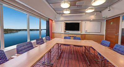 Viking Amorella Turku Tukholma Kokousristeily Kokousmatka laivalla reittimatka kokoustila ryhmä  buffet kahvitauko ABC matkatoimisto