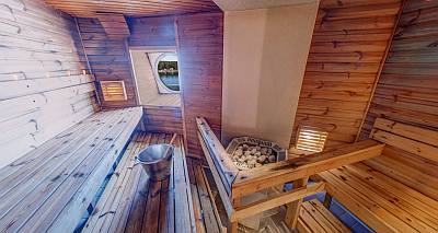 Laivalla sauna spa allas Tukholmaan Viking Line Viking Gabriella Helsinki Tukholma reittimatka risteily autopaketti moottoripyörällä  hytti kokous  ABC matkatoimisto