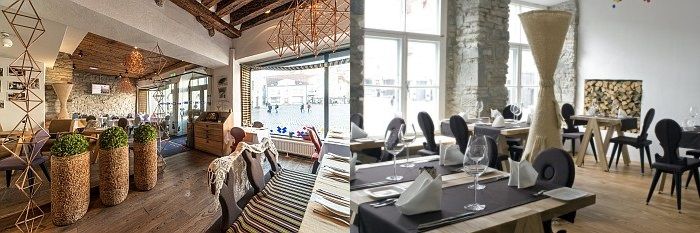 Kaerajaan ravintola Tallinna vanha kaupunki Raatihuoneen tori illanvietto kesäpäivä kesäjuhlat ABC matkatoimisto